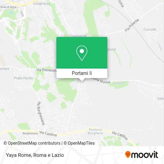 Mappa Yaya Rome