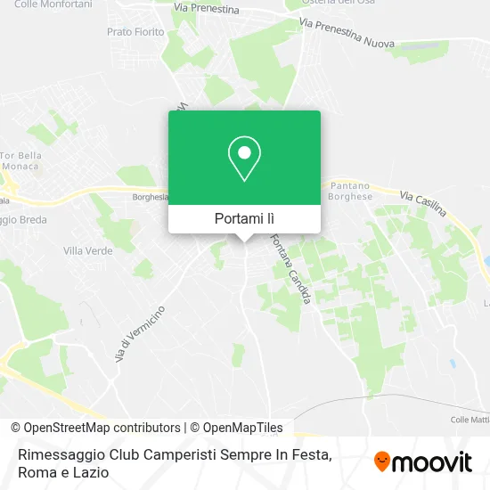 Mappa Rimessaggio Club Camperisti Sempre In Festa