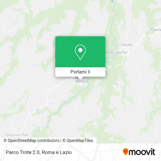 Mappa Parco Trote 2.0