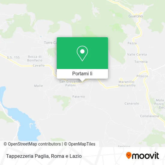 Mappa Tappezzeria Paglia