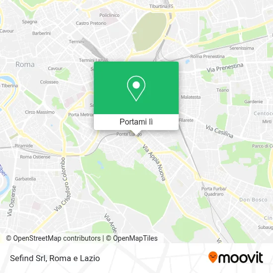 Mappa Sefind Srl