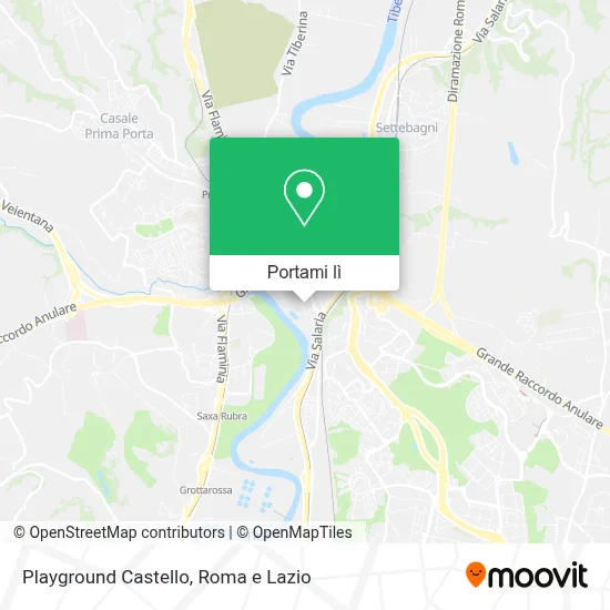 Mappa Playground Castello