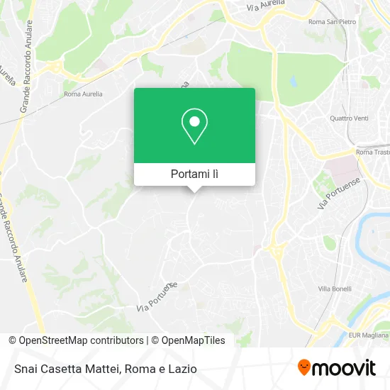 Mappa Snai Casetta Mattei