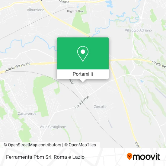 Mappa Ferramenta Pbm Srl