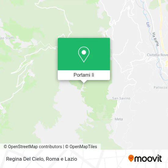 Mappa Regina Del Cielo