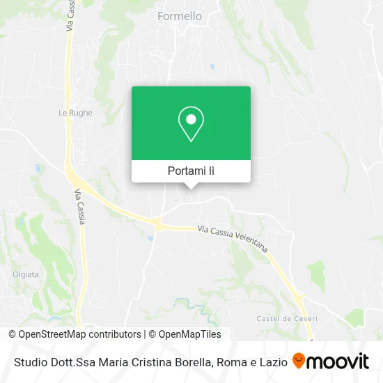 Mappa Studio Dott.Ssa Maria Cristina Borella