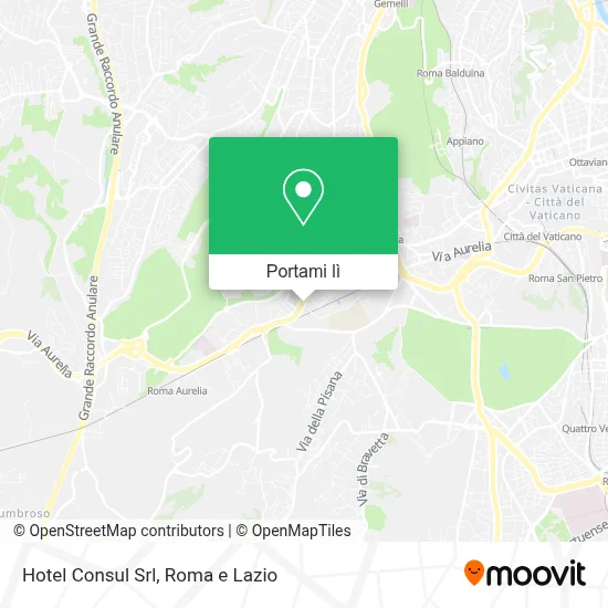 Mappa Hotel Consul Srl