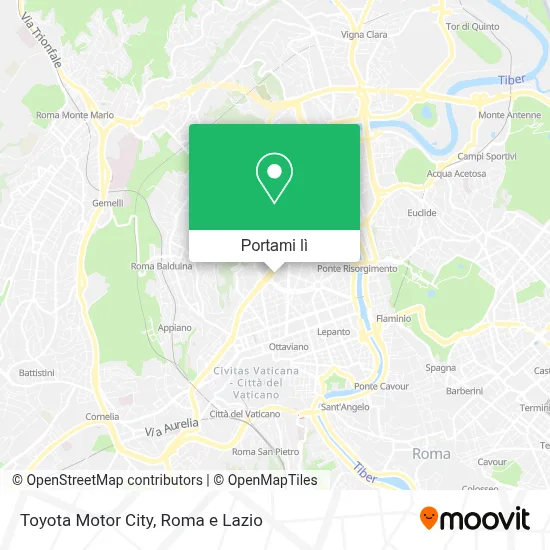Mappa Toyota Motor City