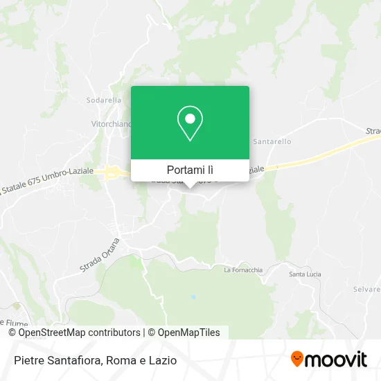Mappa Pietre Santafiora