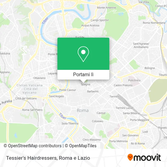 Mappa Tessier's Hairdressers