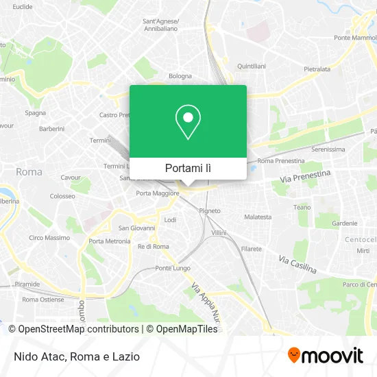 Mappa Nido Atac
