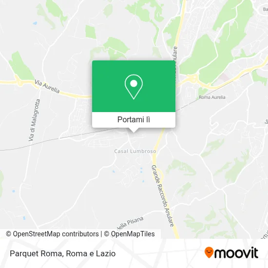 Mappa Parquet Roma