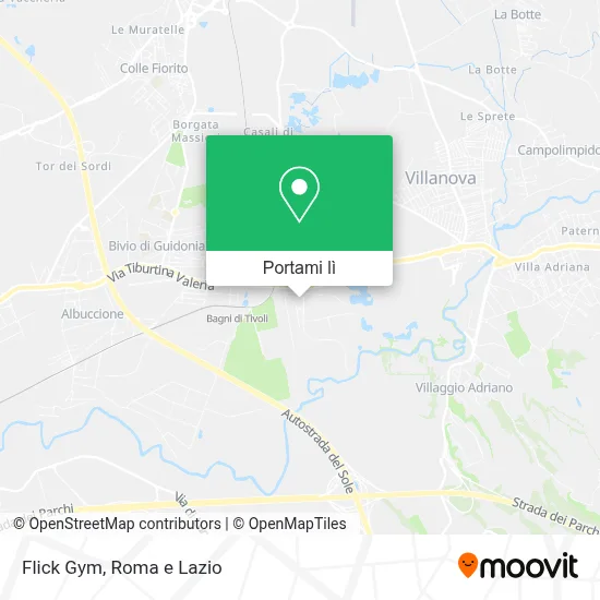 Mappa Flick Gym