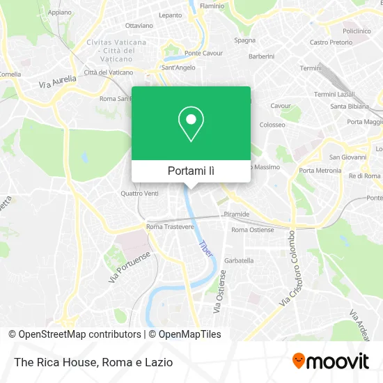 Mappa The Rica House