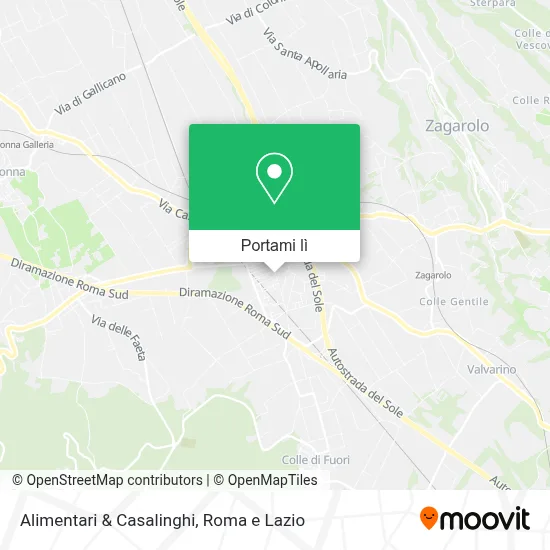 Mappa Alimentari & Casalinghi