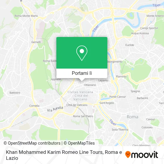 Mappa Khan Mohammed Karim Romeo Line Tours