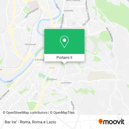 Mappa Bar Ire' - Roma