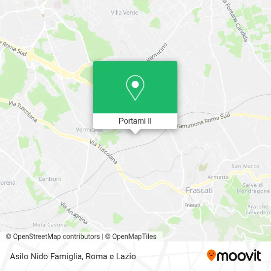 Mappa Asilo Nido Famiglia