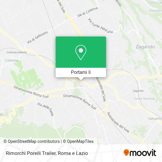 Mappa Rimorchi Porelli Trailer