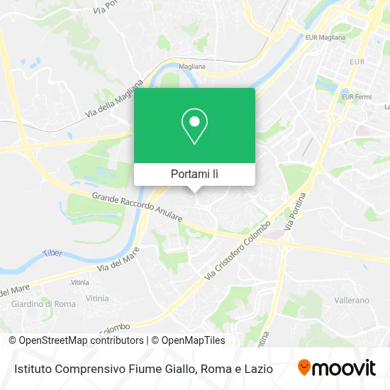 Mappa Istituto Comprensivo Fiume Giallo
