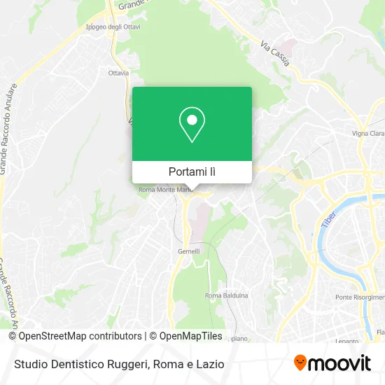 Mappa Studio Dentistico Ruggeri