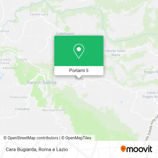 Mappa Cara Bugiarda