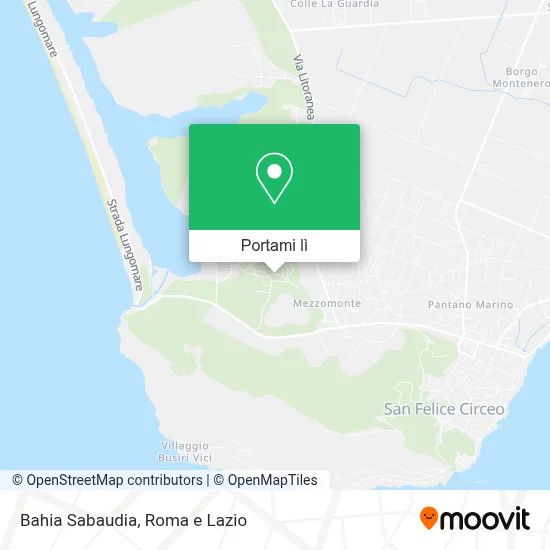 Mappa Bahia Sabaudia