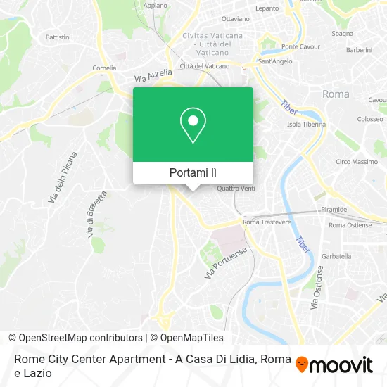 Mappa Rome City Center Apartment - A Casa Di Lidia