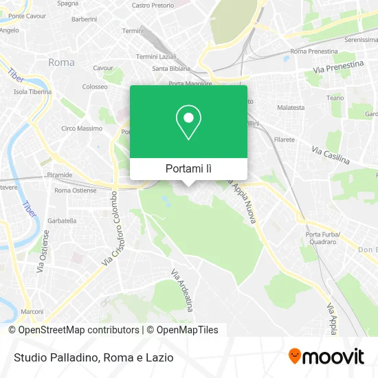 Mappa Studio Palladino