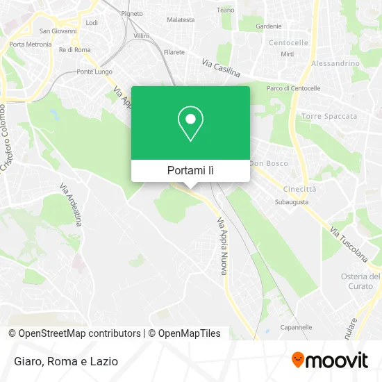 Mappa Giaro