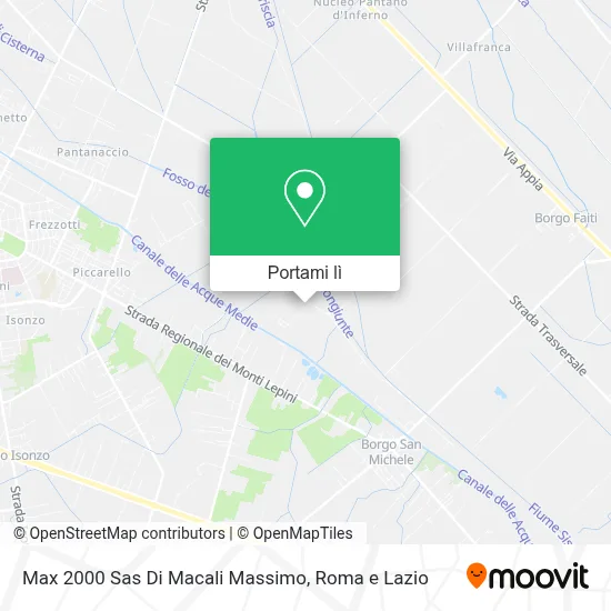 Mappa Max 2000 Sas Di Macali Massimo