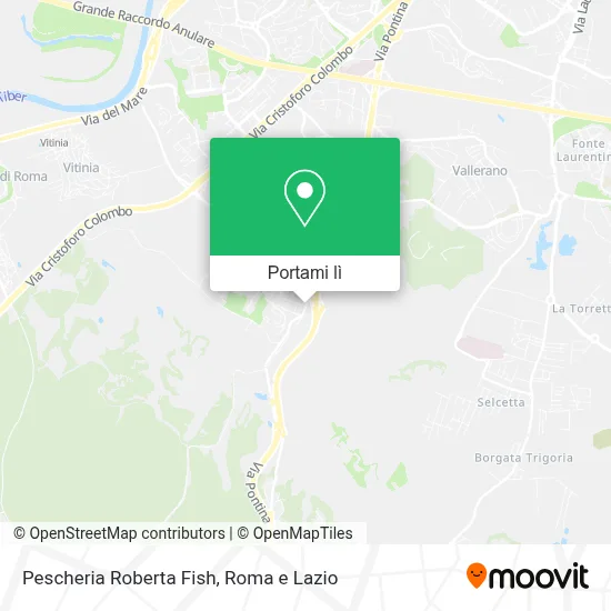 Mappa Pescheria Roberta Fish