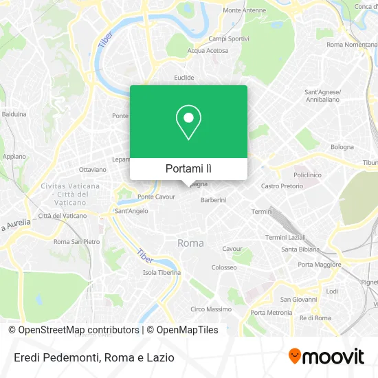 Mappa Eredi Pedemonti