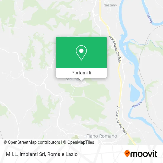 Mappa M.I.L. Impianti Srl