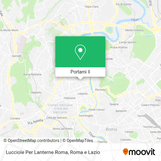 Mappa Lucciole Per Lanterne Roma