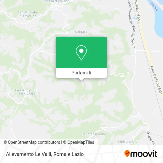 Mappa Allevamento Le Valli