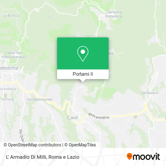 Mappa L' Armadio Di Milli