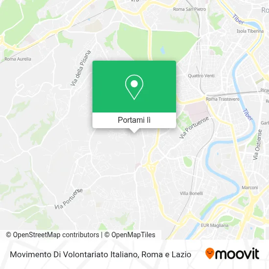 Mappa Movimento Di Volontariato Italiano
