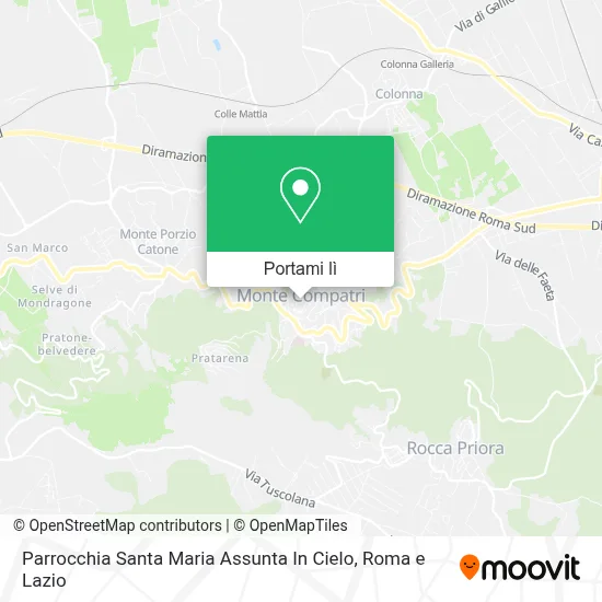 Mappa Parrocchia Santa Maria Assunta In Cielo