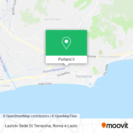 Mappa Laziotv Sede Di Terracina