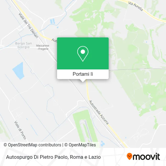 Mappa Autospurgo Di Pietro Paolo
