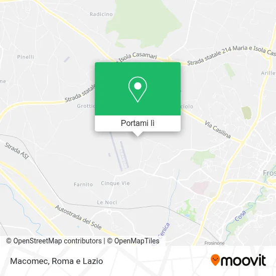 Mappa Macomec
