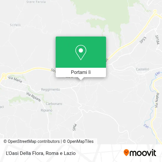 Mappa L'Oasi Della Flora