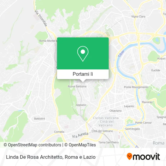 Mappa Linda De Rosa Architetto