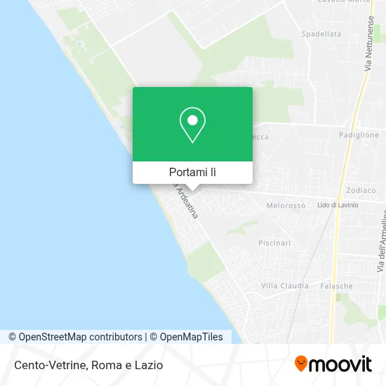 Mappa Cento-Vetrine