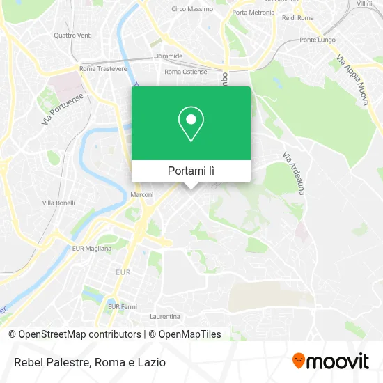 Mappa Rebel Palestre