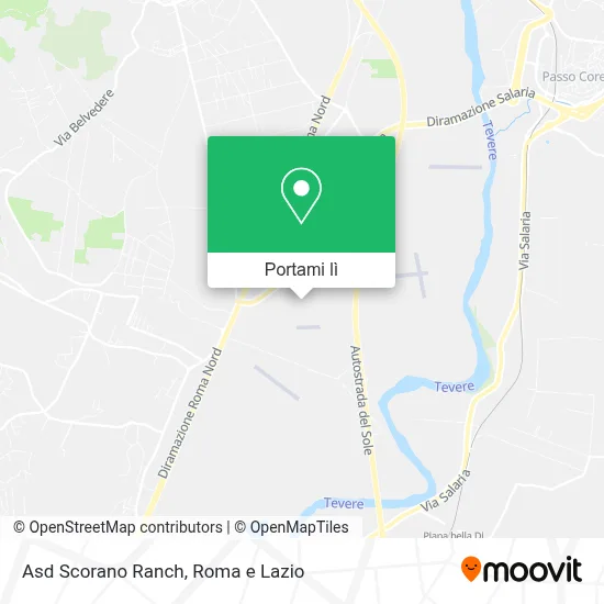 Mappa Asd Scorano Ranch