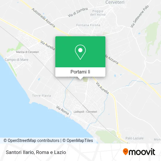 Mappa Santori Ilario