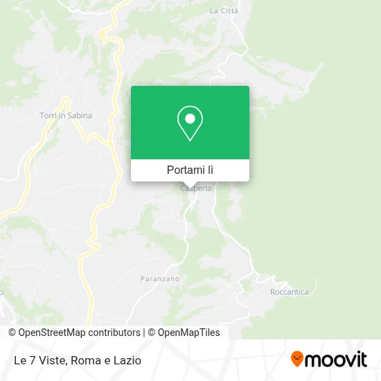 Mappa Le 7 Viste