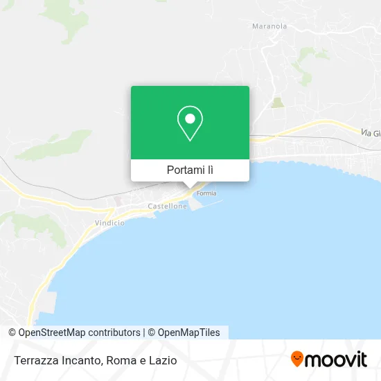 Mappa Terrazza Incanto